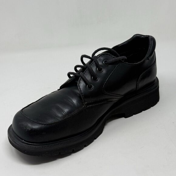 Dr. Martens AW004 Oxford Shoes Mens 10 Black Leather Chunky Vintage England main image 9